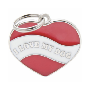 My Family Hundetegn Hjerte m. 